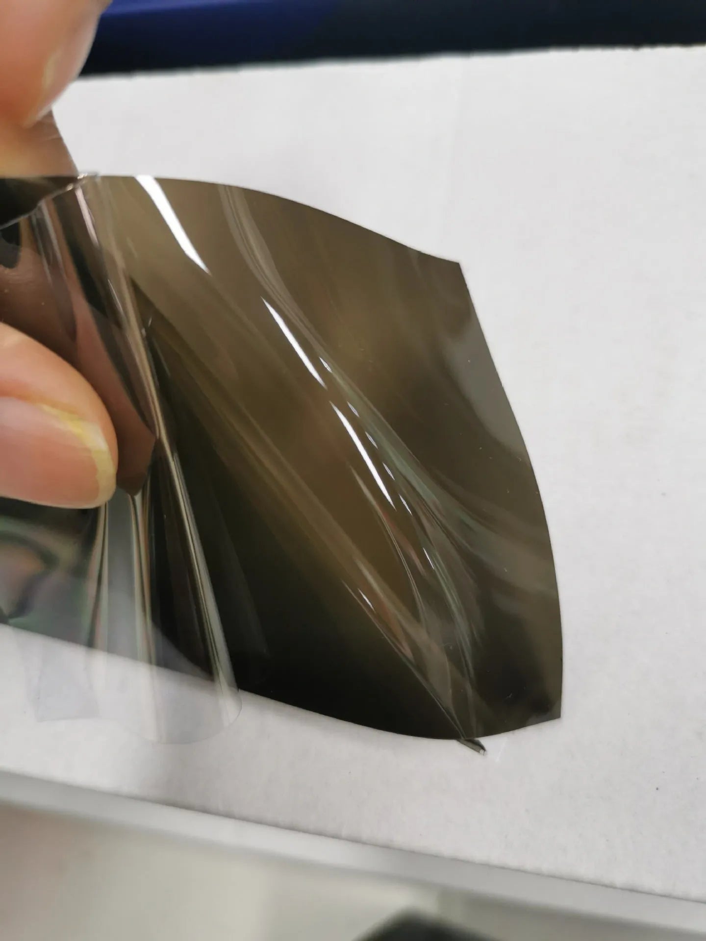 Roll of 30cm wide transparent car lamp protective film for large LED headlights