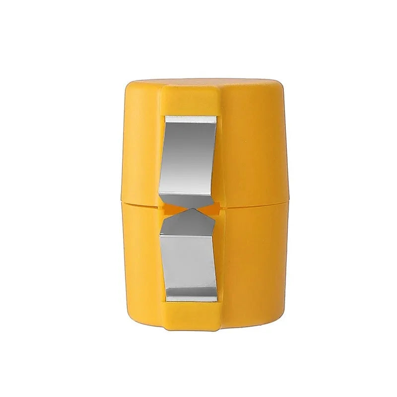 A lightweight egg shell opener and beater kitchen tool in a choice of colours.
