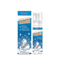 Magic Shoe Cleaner 120ml liquid bottle for footwear cleaning with sodium carbonate