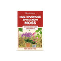 Sphagnum moss in 20g capacity bag for gardening and floral arrangement substrate
