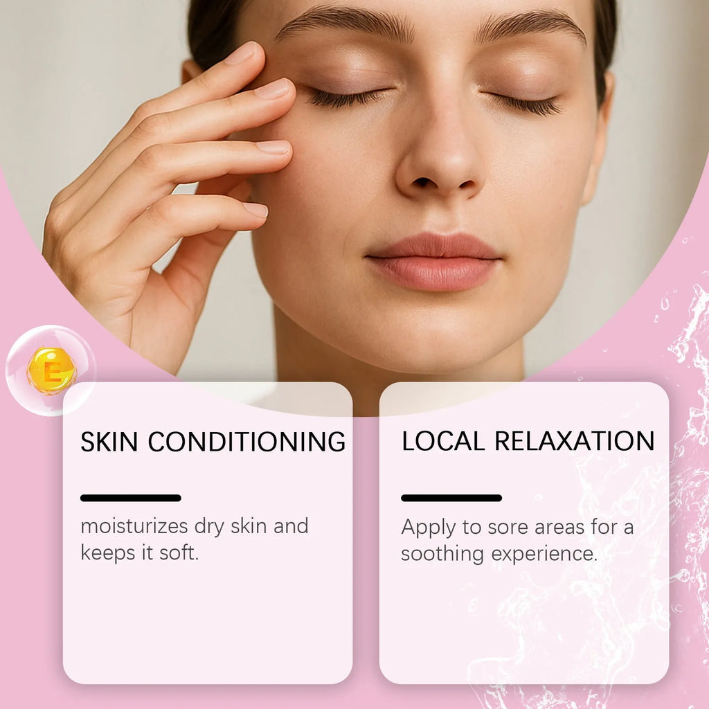 89ml skin moisturising body treatment oil bottle with care oil for universal skin type application