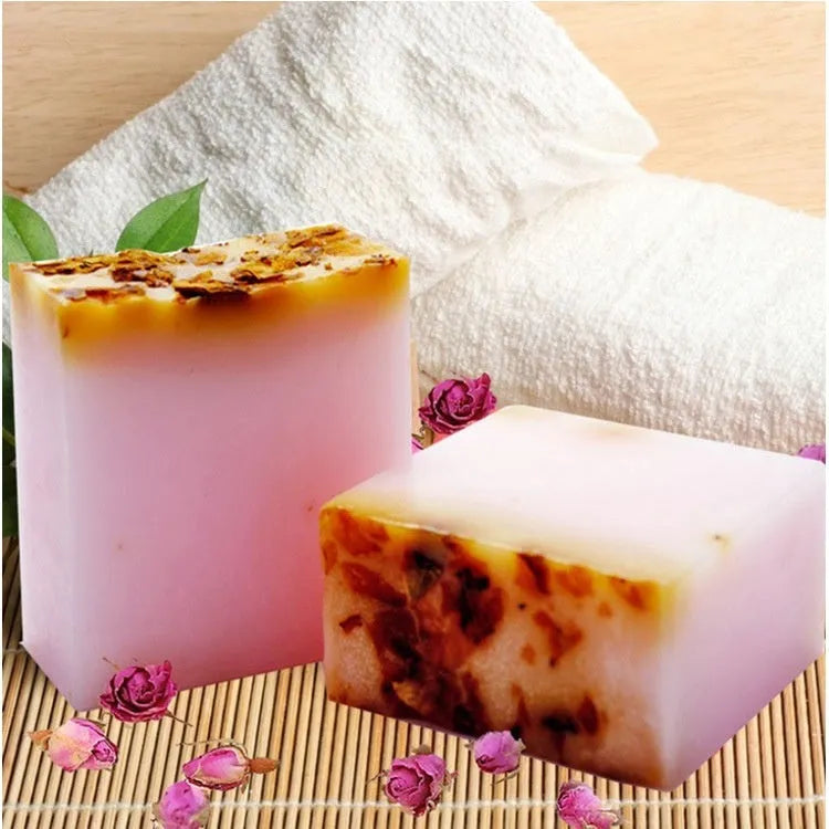 Thai honey handmade cold process soap bar with coconut and olive oils