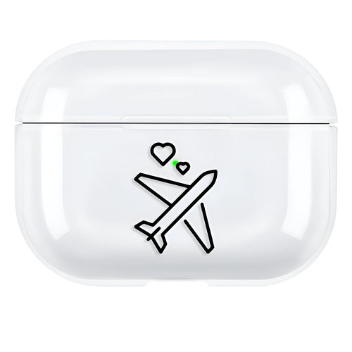 AirPods Pro 3 PC protective case cover in simple solid colour back cover style