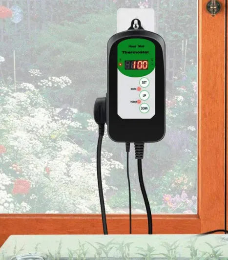 BH1912020 digital temperature and humidity controller with display showing readings