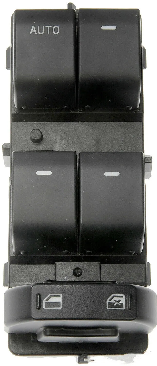 Black Ford electric window regulator switch with part number BT4Z-14529-AA