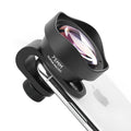 Universal mobile phone macro lens attachment with protective cover and storage bag