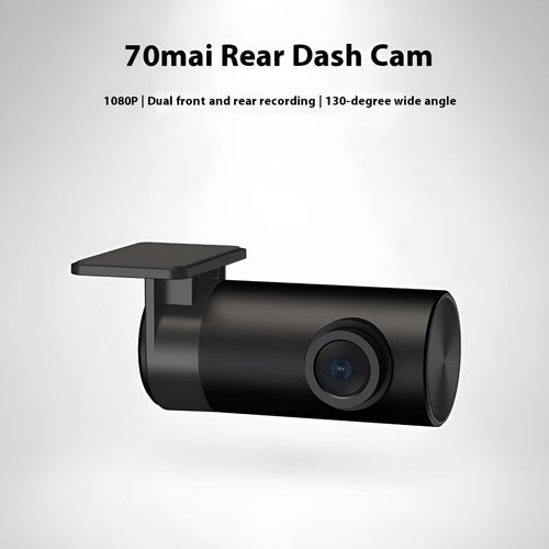 Midrive RC09 rear window recording camera with 1080p HD resolution and compact plastic housing