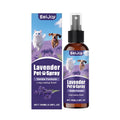Lavender pet spray 100ml deodorising mist for dogs and cats with lavender extract