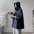 Men's hooded short sleeve t-shirt in polyester fabric available in multiple colours and plus sizes