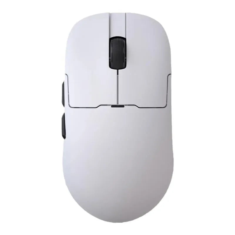 AJ159 tri-mode gaming mouse in various colours showing compact design with PAW3395 sensor
