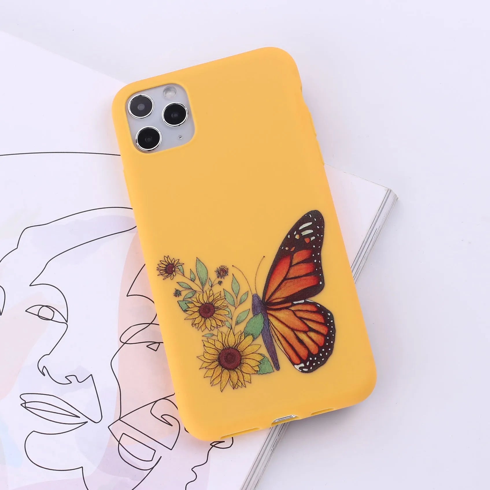 TPU mobile phone back cover case for iPhone in multiple colour options