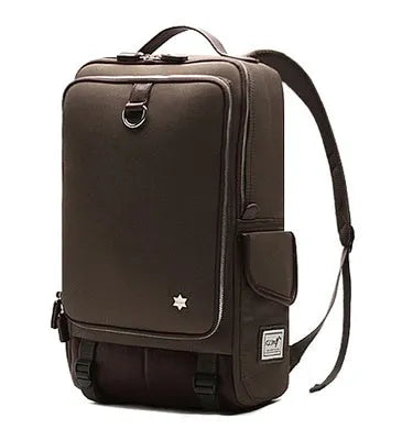 Men's Korean-style backpack in Oxford cloth with 30x46cm capacity and waterproof fabric