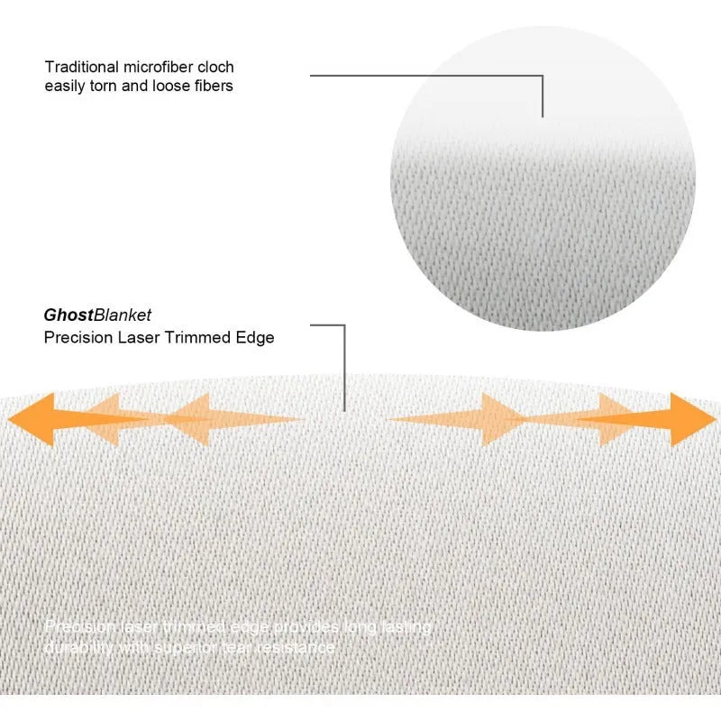 Grey keyboard dust cloth covering a laptop keyboard, universal size for dustproof protection