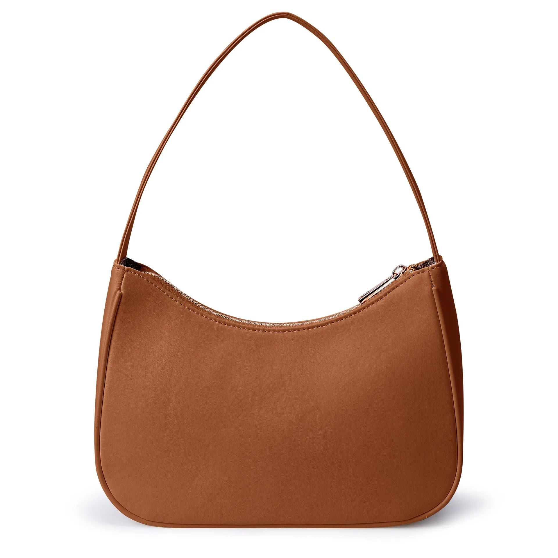 Retro waterproof shoulder bag in various colours with adjustable strap for crossbody wear