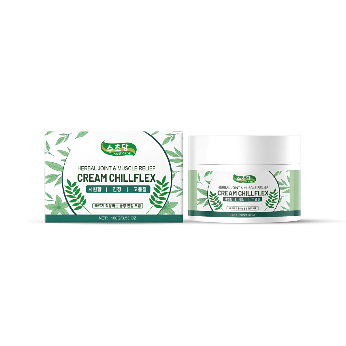 100g tube of joint soothing cream with chondroitin, glucosamine, magnesium phosphate, and menthol