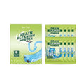 240g drain cleaning powder pack with eight individual 30g sachets for unblocking sinks and drains