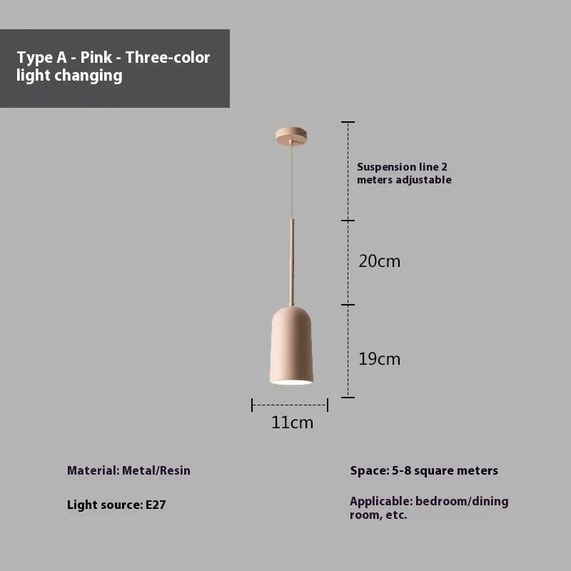 Retro creative chandelier hanging line lamp for living room dining room hotel homestay