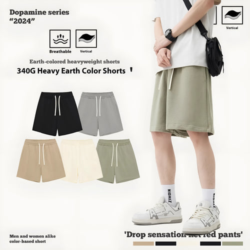 Loose-fit cotton denim shorts for a baby or toddler in charcoal grey.