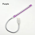 Spiral-shaped USB LED night light for laptop in aluminum alloy with six colour options