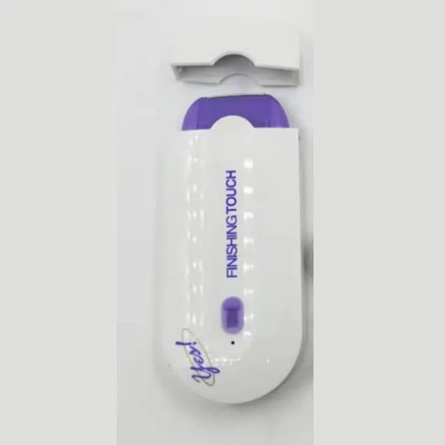 Electric hair removal instrument with foil head, rechargeable, for women's painless facial and body hair removal