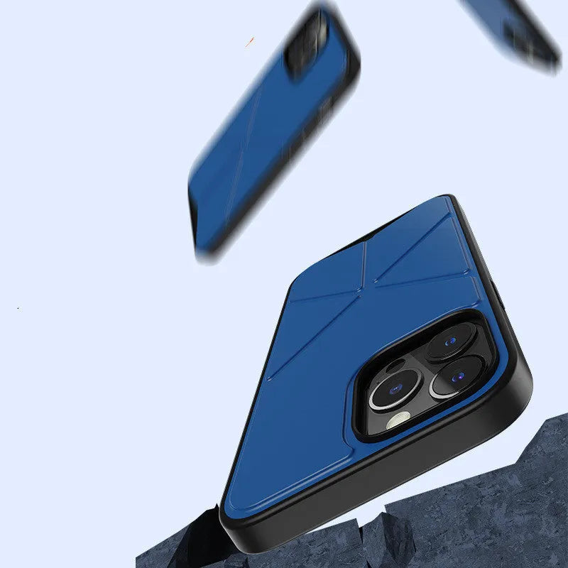 A black TPU back cover case for an iPhone 13 phone, showing a simple solid colour design.
