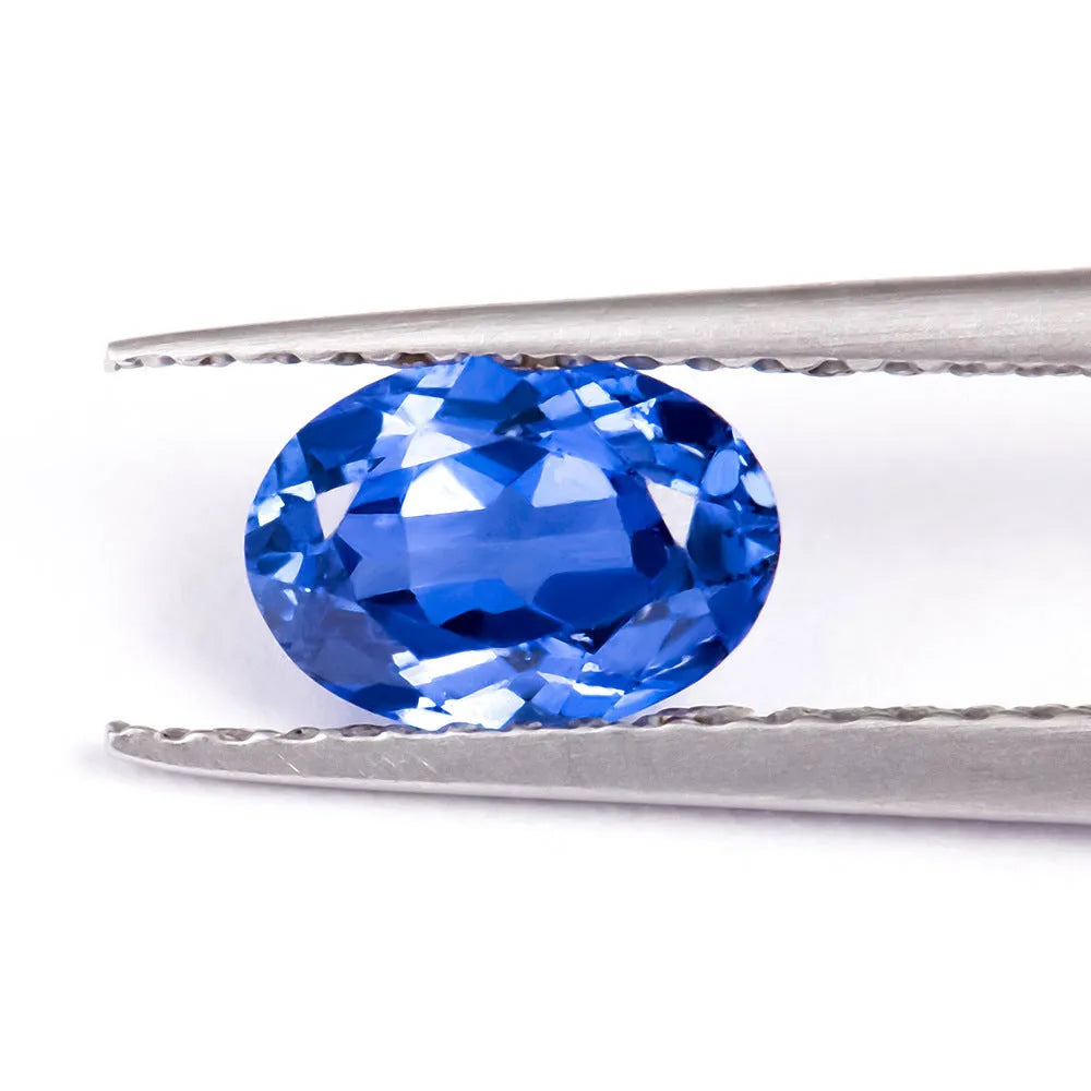 Royal blue love shaped tiara gemstones in various shapes and sizes for jewellery making
