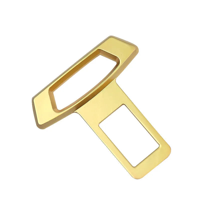 Aluminium car interior silencer insert in matte black, gold, and silver colour options.