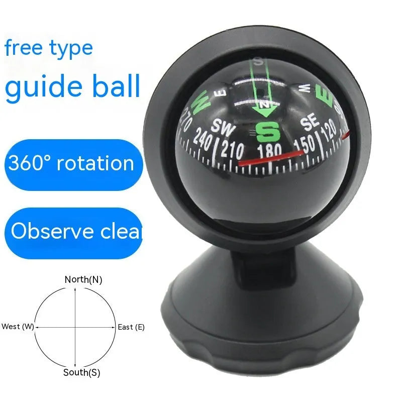 Black vehicle mounted slope meter for measuring inclination and rotation angles on dashboard.