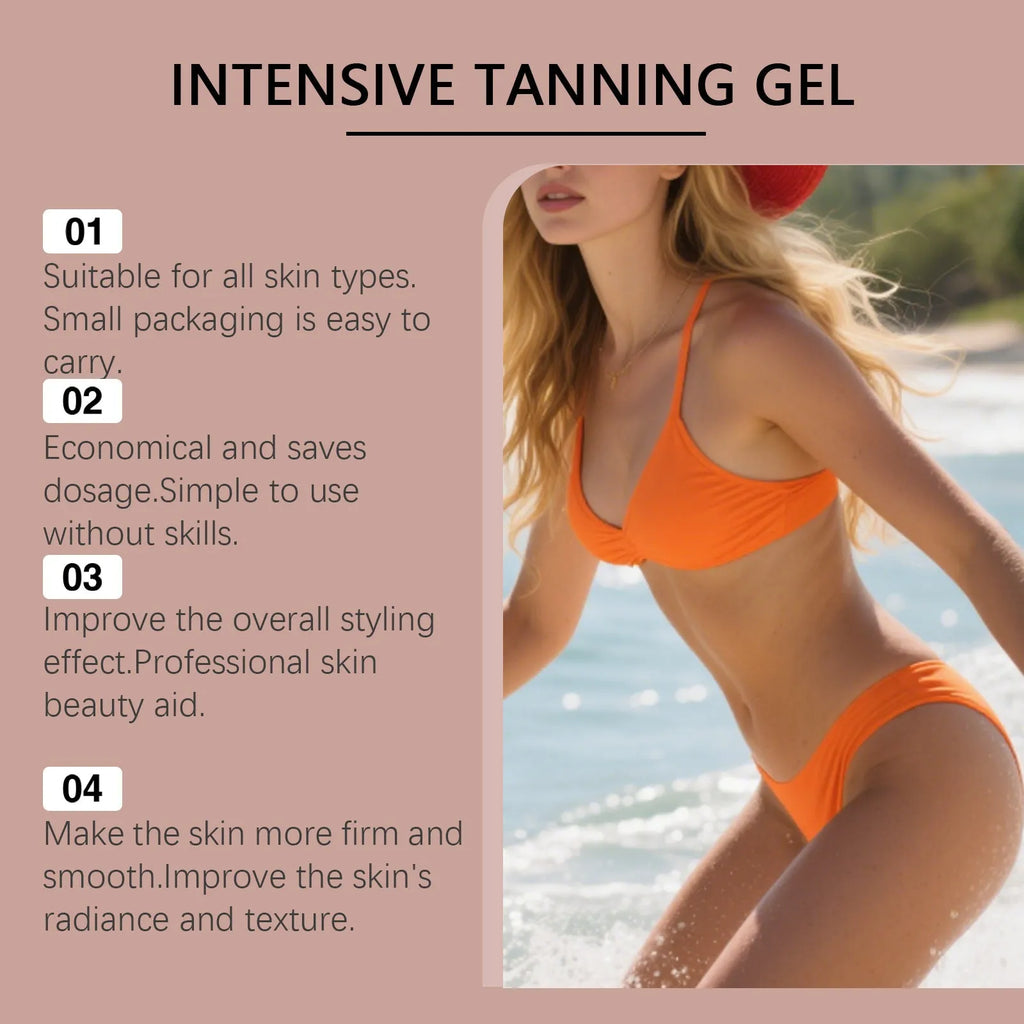 Golden Black refreshing skin gel 150g universal with carrot seed oil and Mica