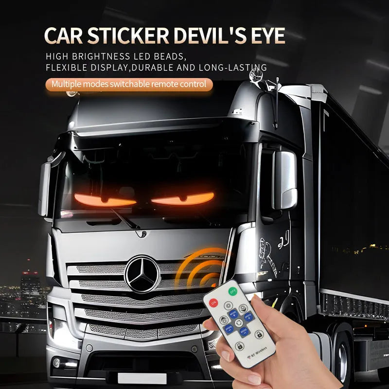 LED flexible car interior light, PC devil's eye strip 1.2M to 2M and one drag two 16.6x60CM to 16.6x80CM.
