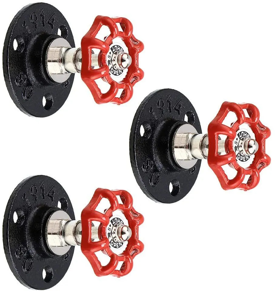 Metal wall hook with water pipe style design and polishing finish in available colour options