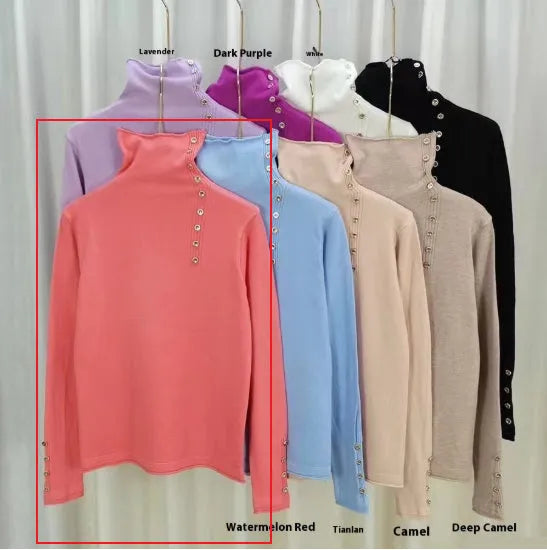 Slim fit knitted pullover shirt with a 3D pattern, shown in a selection of available colours.
