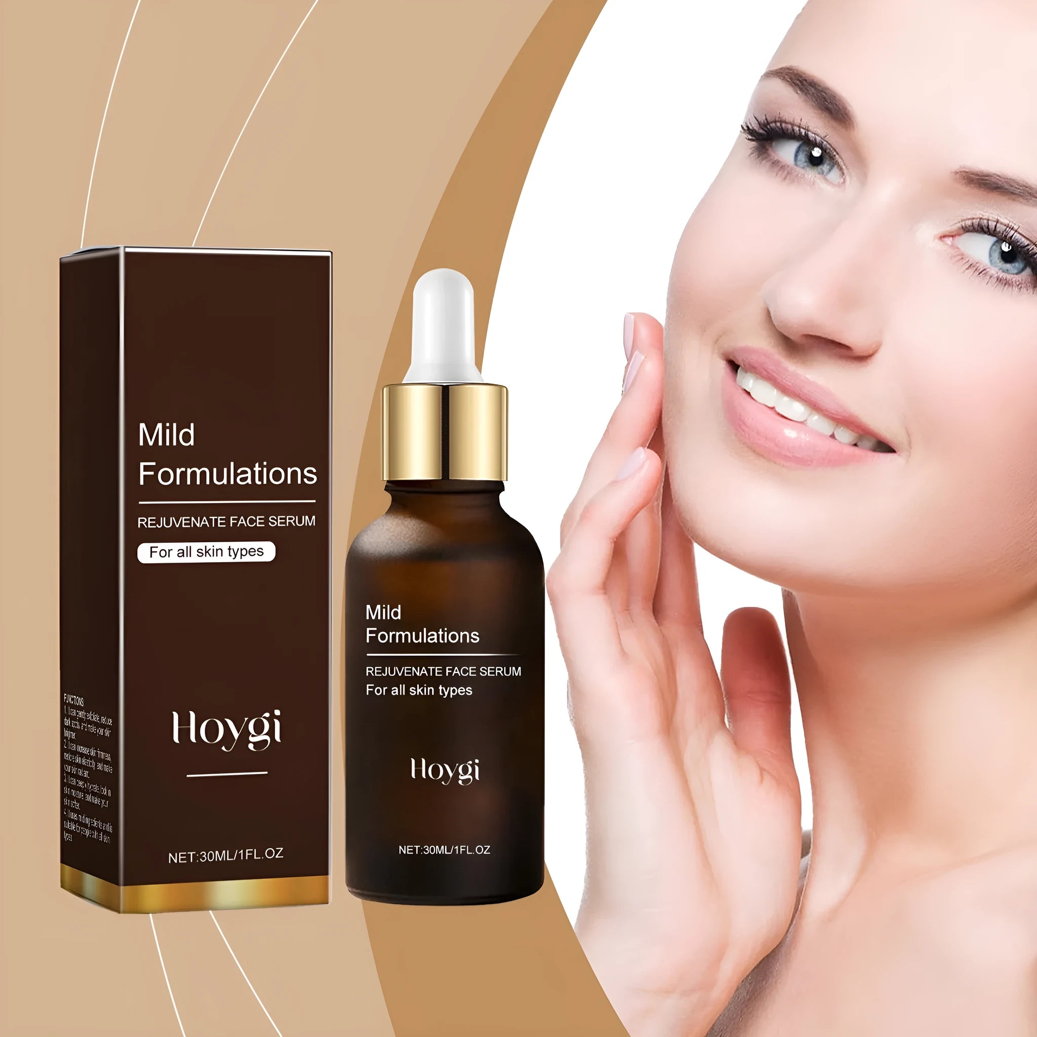 30ml bottle of facial skin care essence with nourishing and hydrating ingredients.