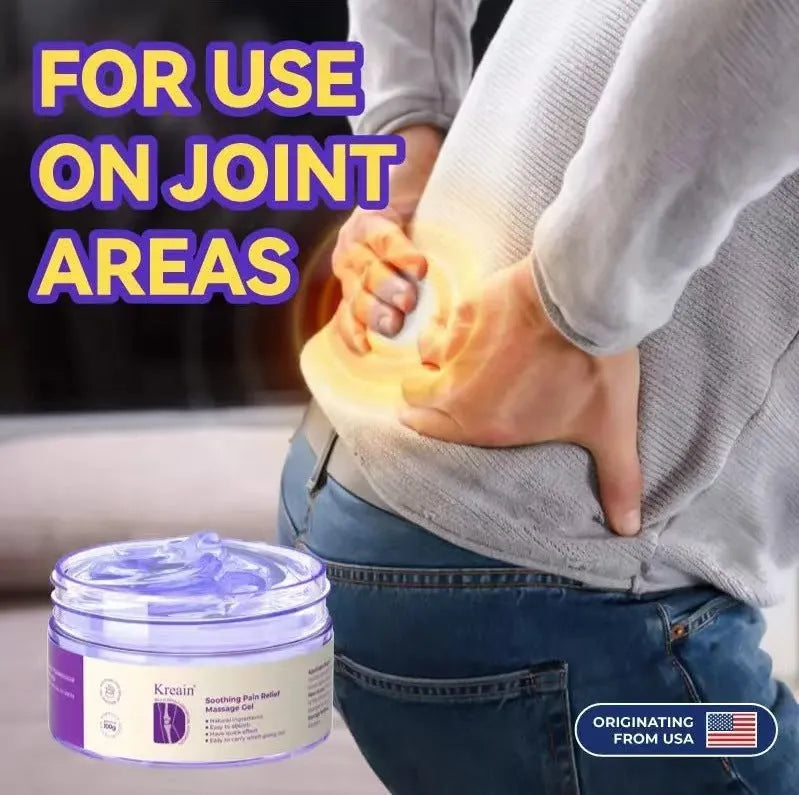 100g tube of joint pain relief gel for topical application on joints