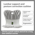 Ergonomic waist support posture correction office seat cushion in five colour options