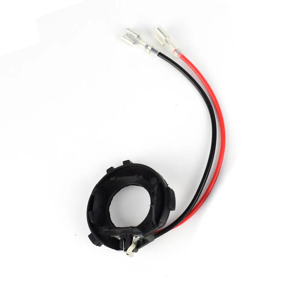 Black H7 LED headlight adapter bracket for Volkswagen car LED conversion kits
