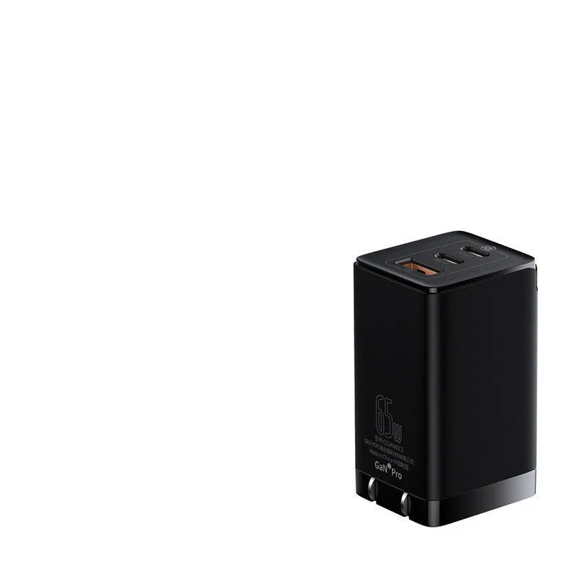 White car charger with USB and Type-C ports for 12V vehicle sockets.
