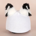 Child's plush cartoon character helmet cover and hat set in soft fabric, shown in medium size.