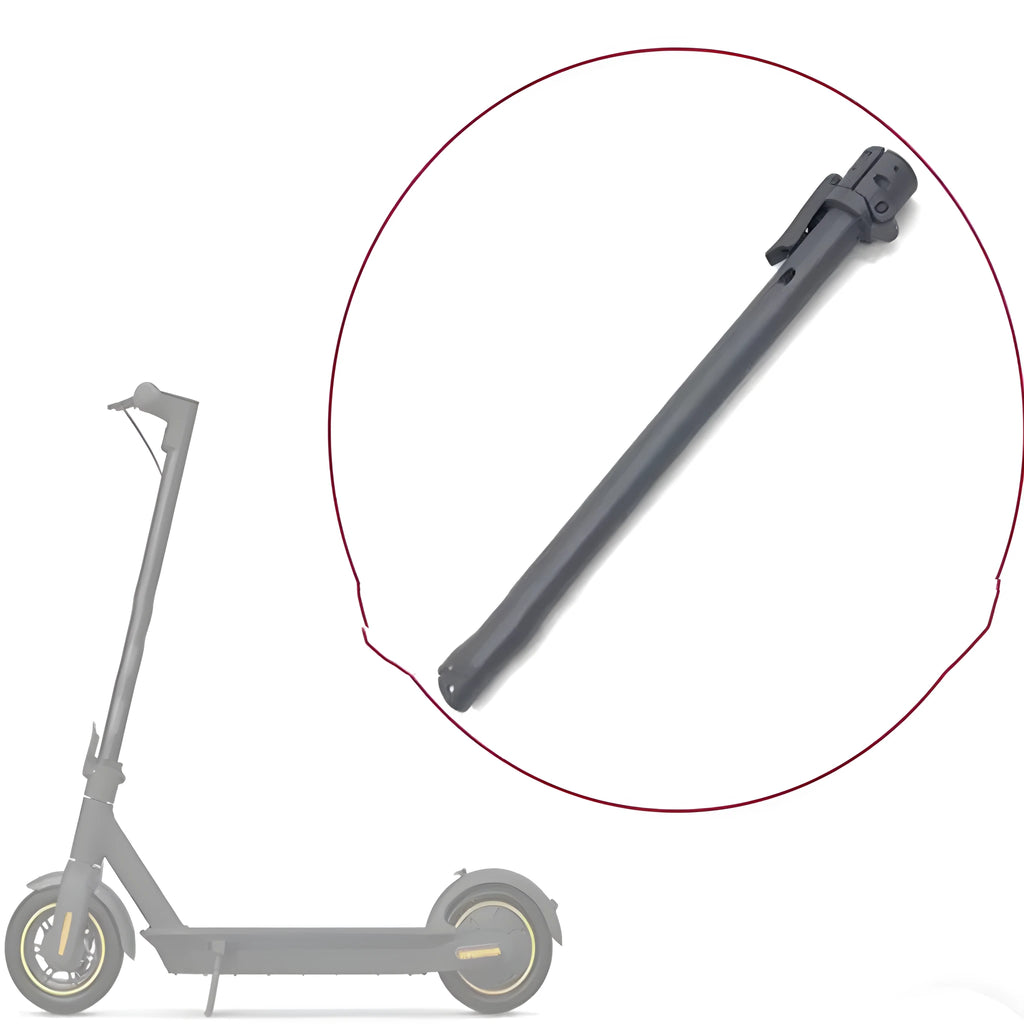 Black folding upright bar replacement part for Nanbo No. 9 electric scooter.