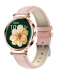 Zinc alloy smart bracelet watch with 1.28-inch screen and adjustable straps in six colour options