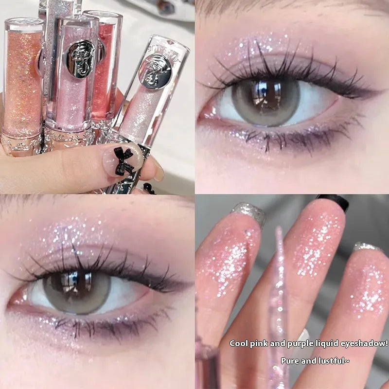 Ballet liquid eye shadow bottle in one of five shades: Star Man Sakura Field, Doll Logs, Butterfly Paradise, Nutcracker, or Pillow Fairy Tales.