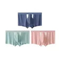 Men's ice silk double-layer shorts in multiple colours showing the hole bag compartment for dry wet separation.
