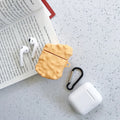 Silicone protective case for AirPods with cartoon animal design in multiple colour options