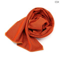 Cooling towel 30 x 90 cm microfiber mesh in blue, gray, green, purple or red for sports and fitness