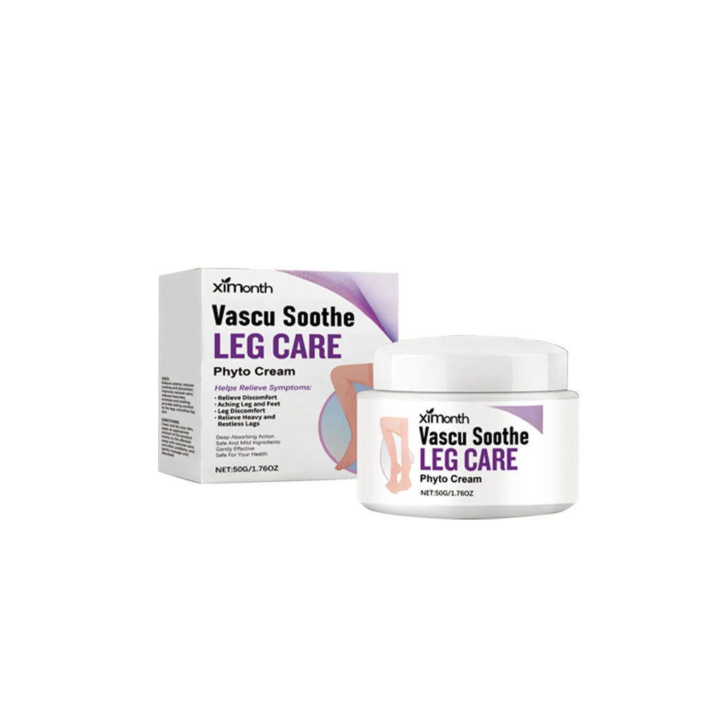 50g jar of discomfort moisturising daily massage cream with lavender and mint