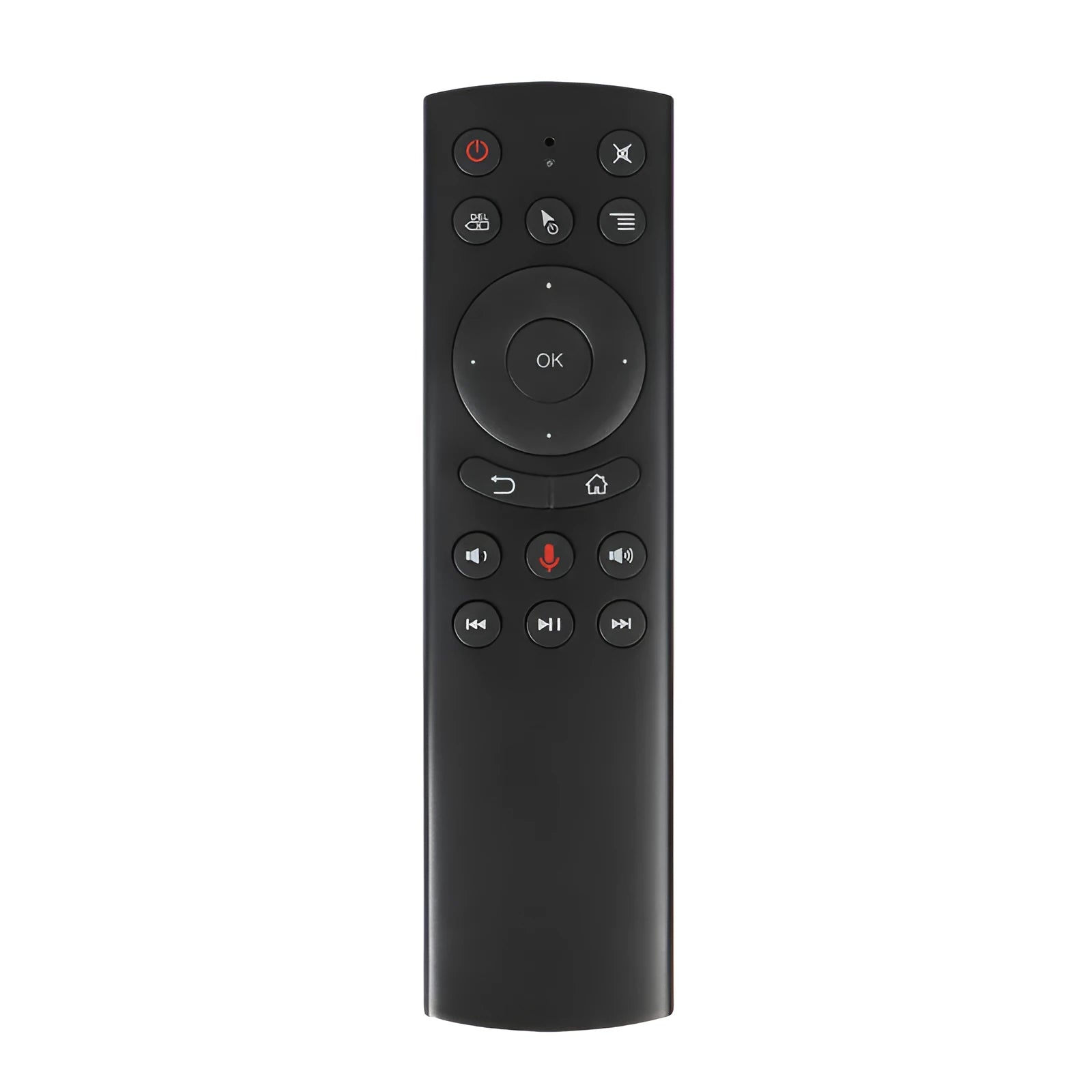 G20 wireless flying mouse remote with USB receiver showing gyroscope air control functionality