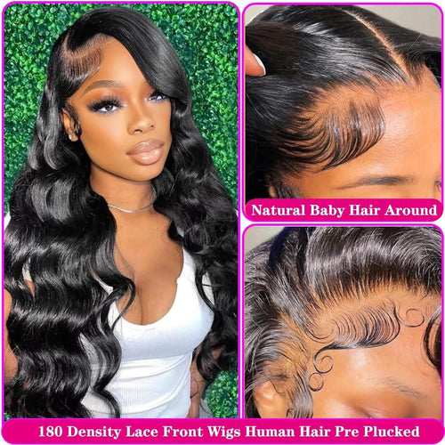 Black medium long curly synthetic wig with lace mesh cap, showing 22-inch waves in M1613 colour.