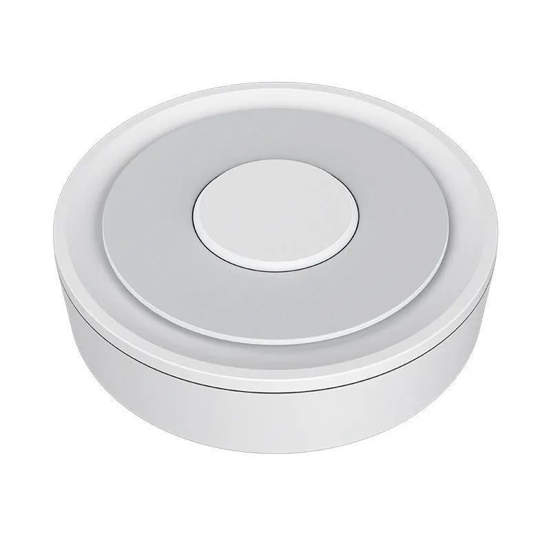 White square ZigBee smart home gateway hub with dimensions 78mm x 78mm.