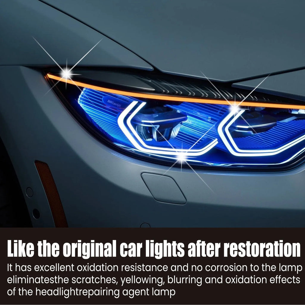 150ml bottle of car lamp repair liquid for restoring yellowed plastic headlights