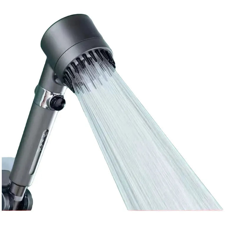 Strong Boost portable shower head with three adjustable spray settings and modern simple design
